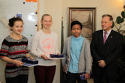 Palkitut oppilaat